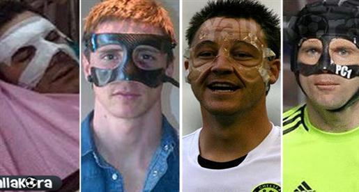 صورة .. الحضري يلجأ إلى "قناع" على طريقة نجوم تشيلسي